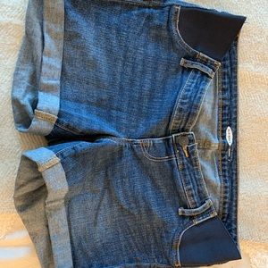 Maternity Jean Shorts